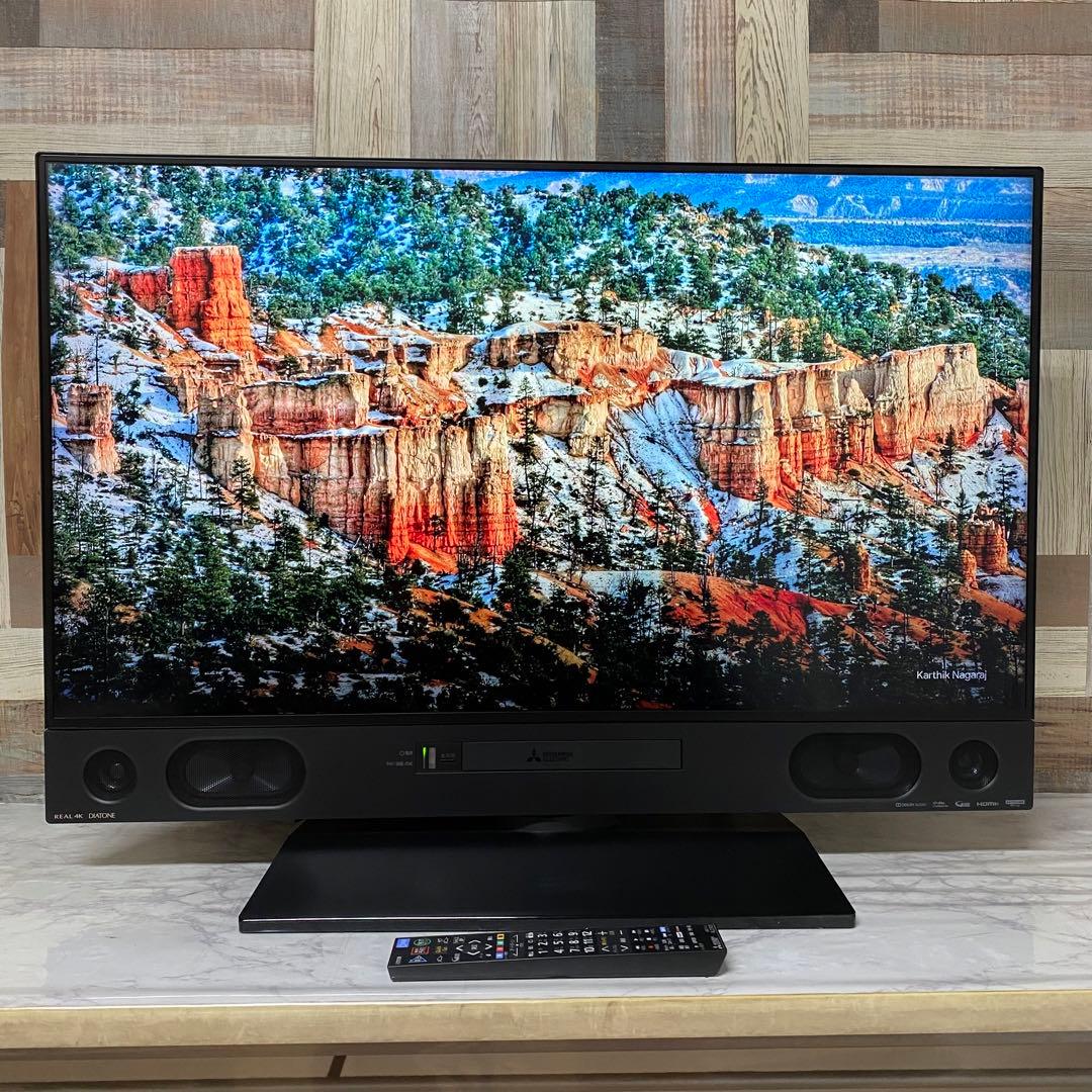 よろしくお願いしますさん専用全国送料込三菱4K再生録画LCD-A40RA2000