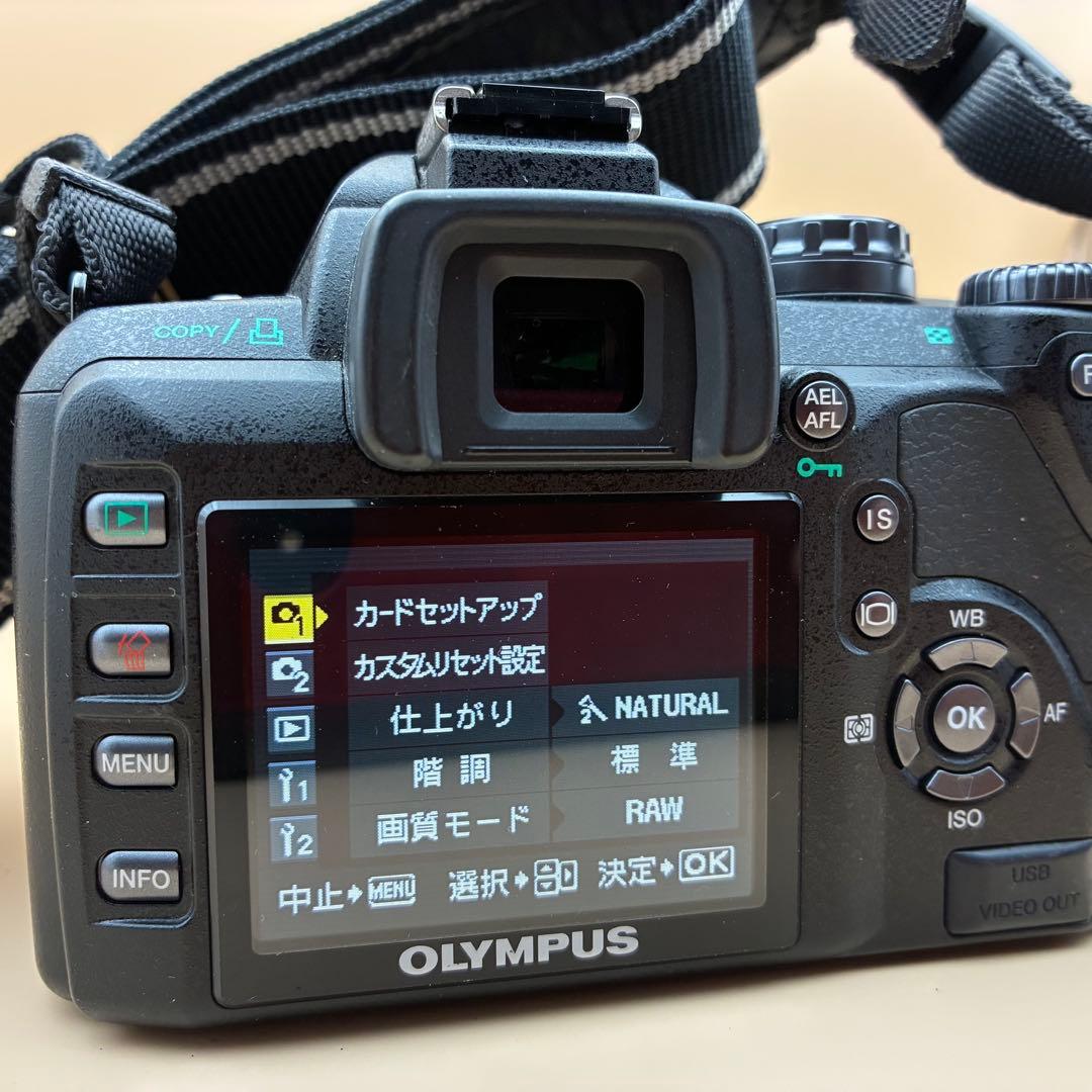 ★美品★ OLYMPUS E-510 手ブレ補正 ライブビュー搭載 レンズキット