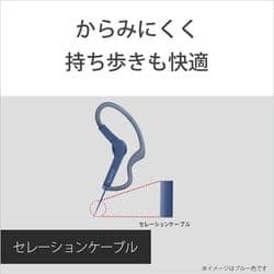 ソニー SONY ステレオイヤーレシーバー MDR-AS210 ブルー 新品