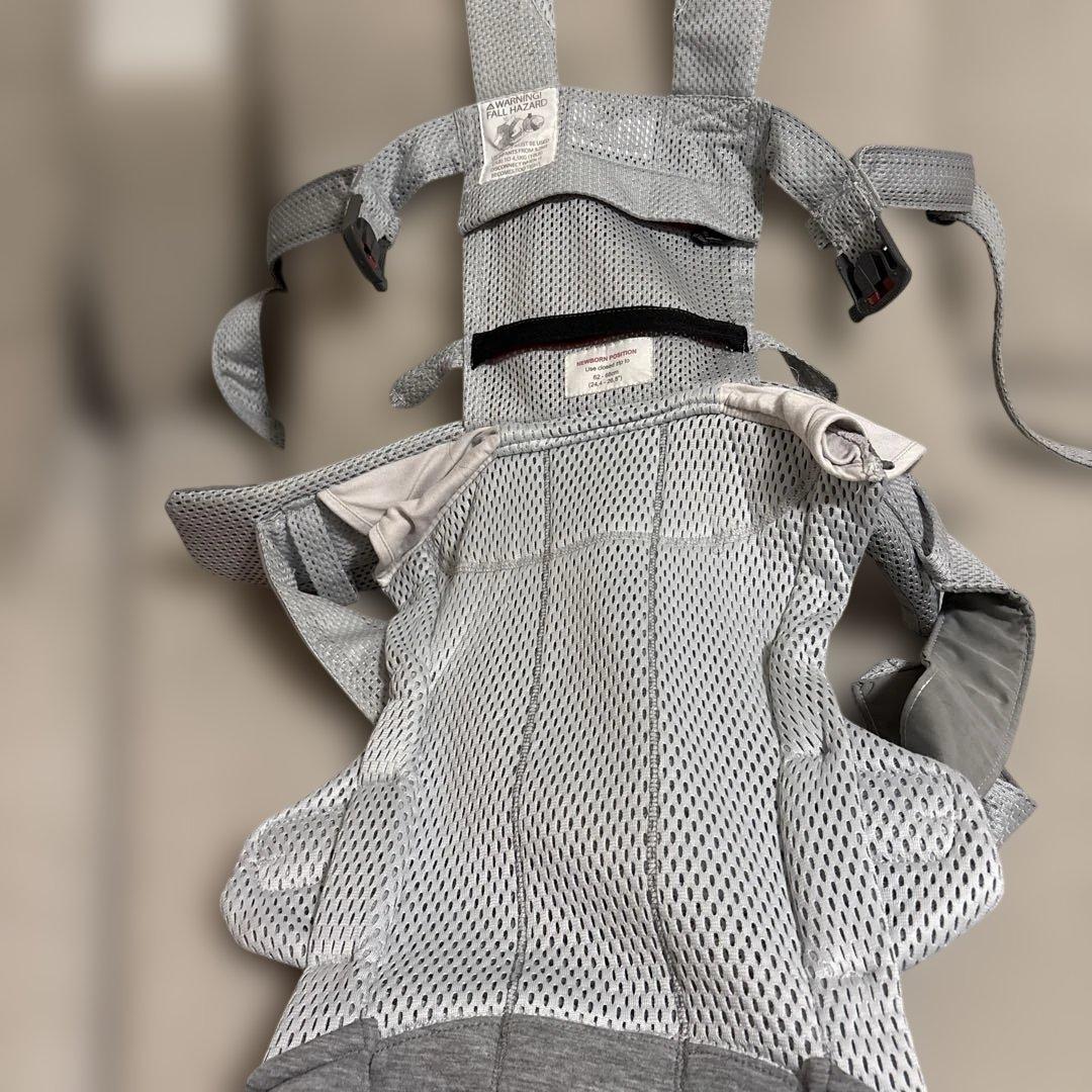 ベ*ィ様 BABYBJÖRN ハーモニー抱っこ紐 グレー メッシュ