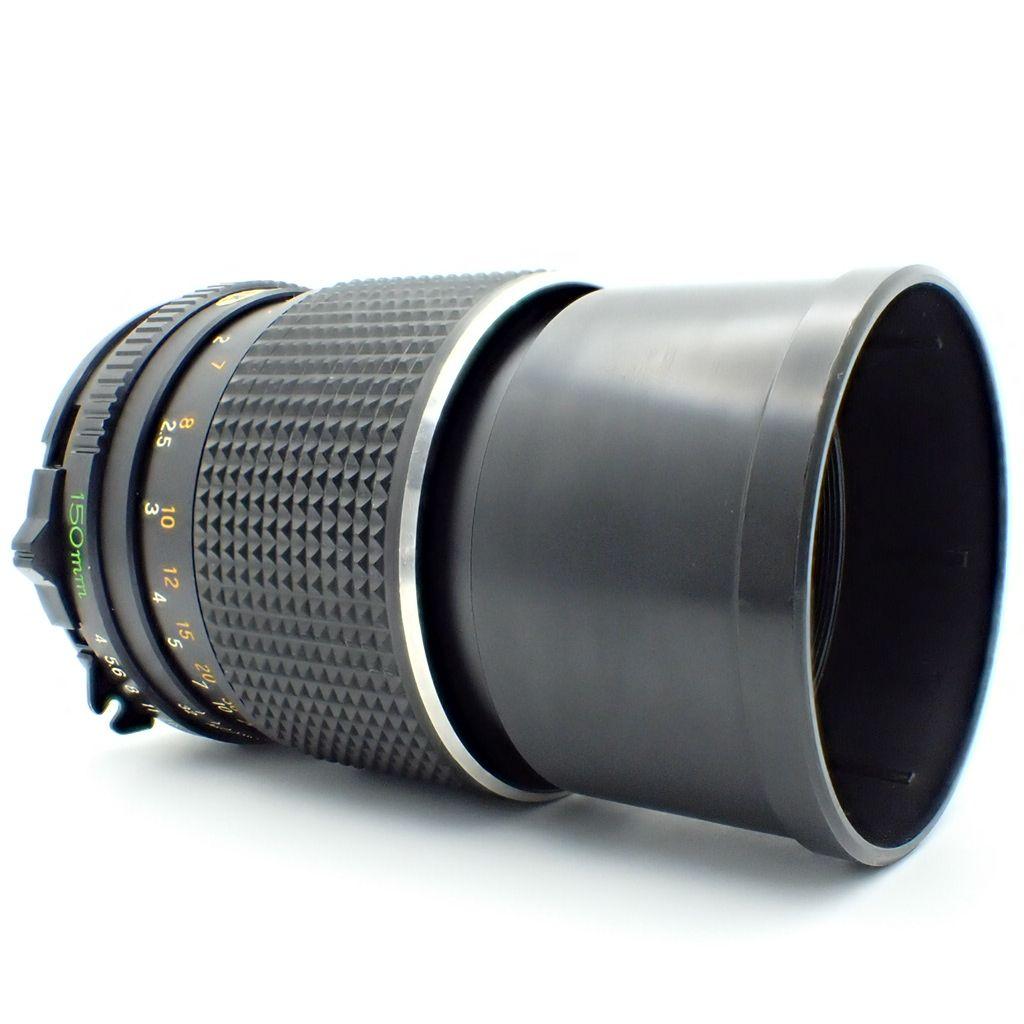 【動作確認済】MAMIYA-SEKOR 150mm f4 純正前後キャップ付