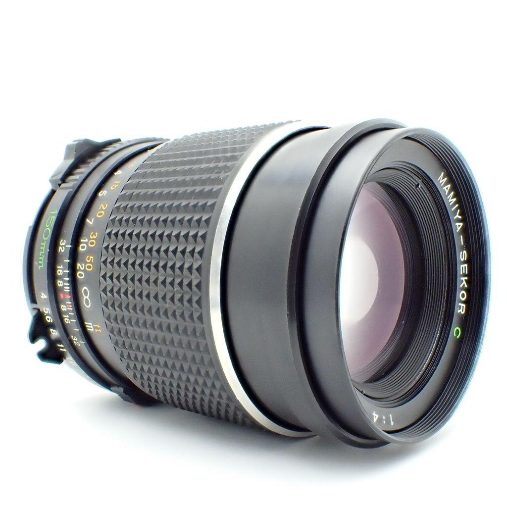 【動作確認済】MAMIYA-SEKOR 150mm f4 純正前後キャップ付