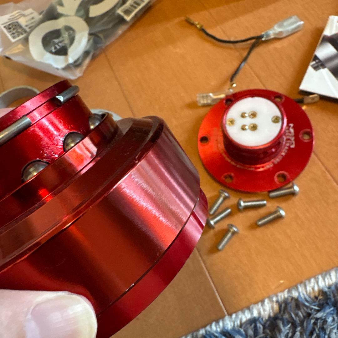 レンチン鳴る　NRG クイックリリース ステアリングホイール