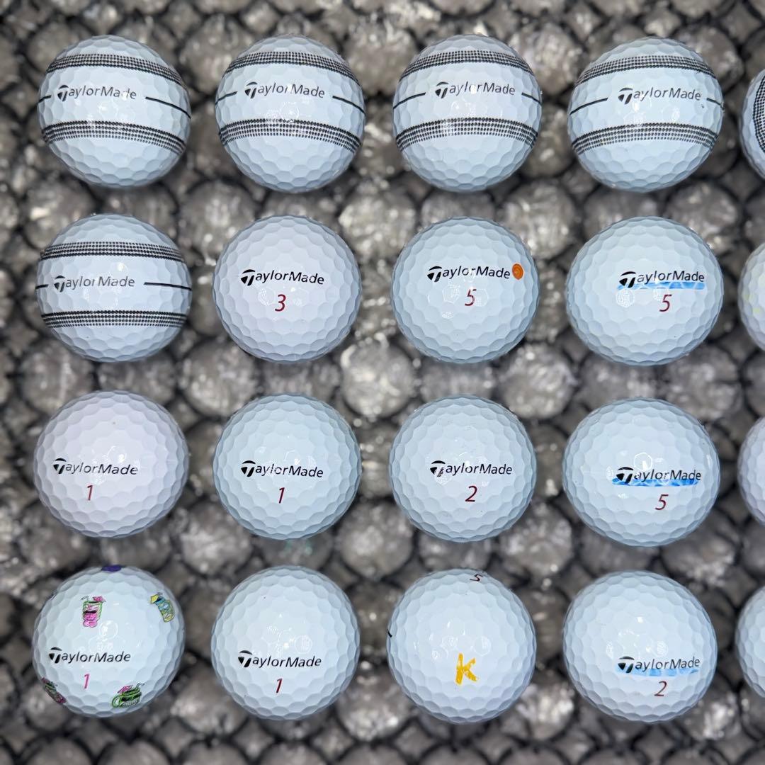 ロストボール テーラーメイド TP5X ゴルフ Sランク 20球 おまけティー