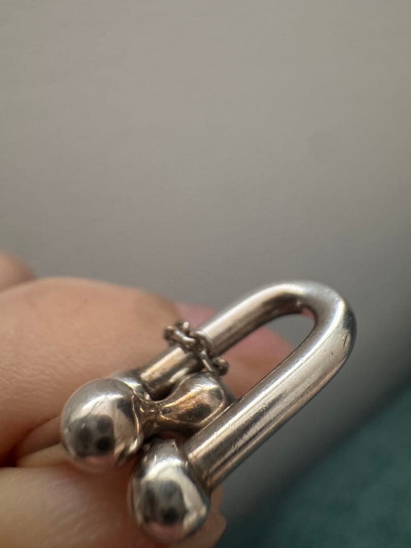 ティファニーダブルリンクネックレス