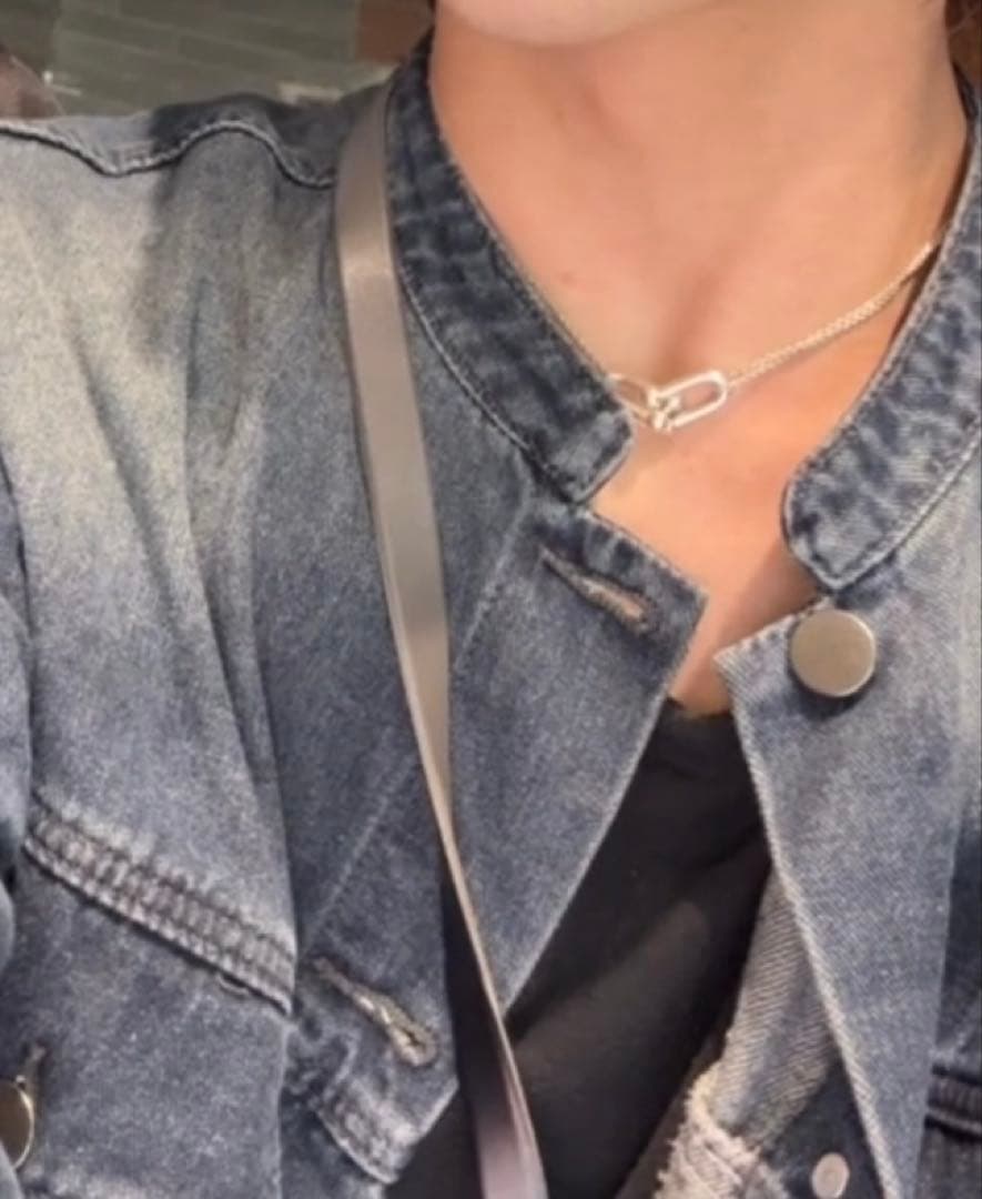 ティファニーダブルリンクネックレス