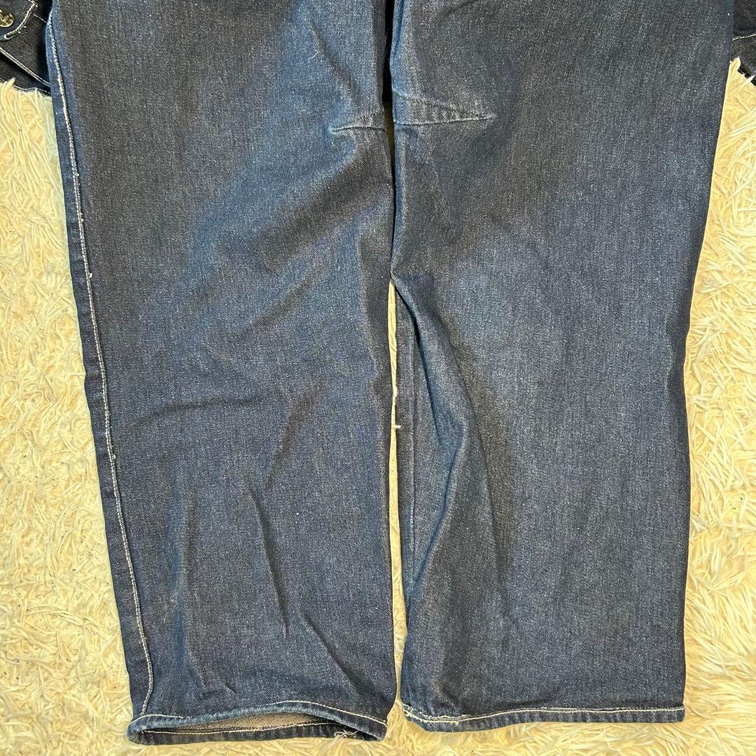 美品　WEST SIDE デニム ツナギ オールインワン XL 濃紺 bboy