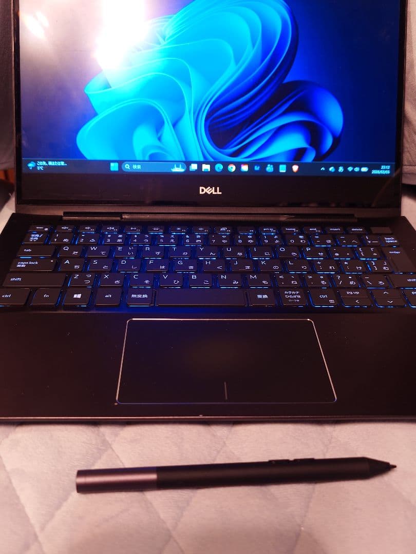 10世代 i7 16GB 4K Inspiron7391 2n1 タッチペン
