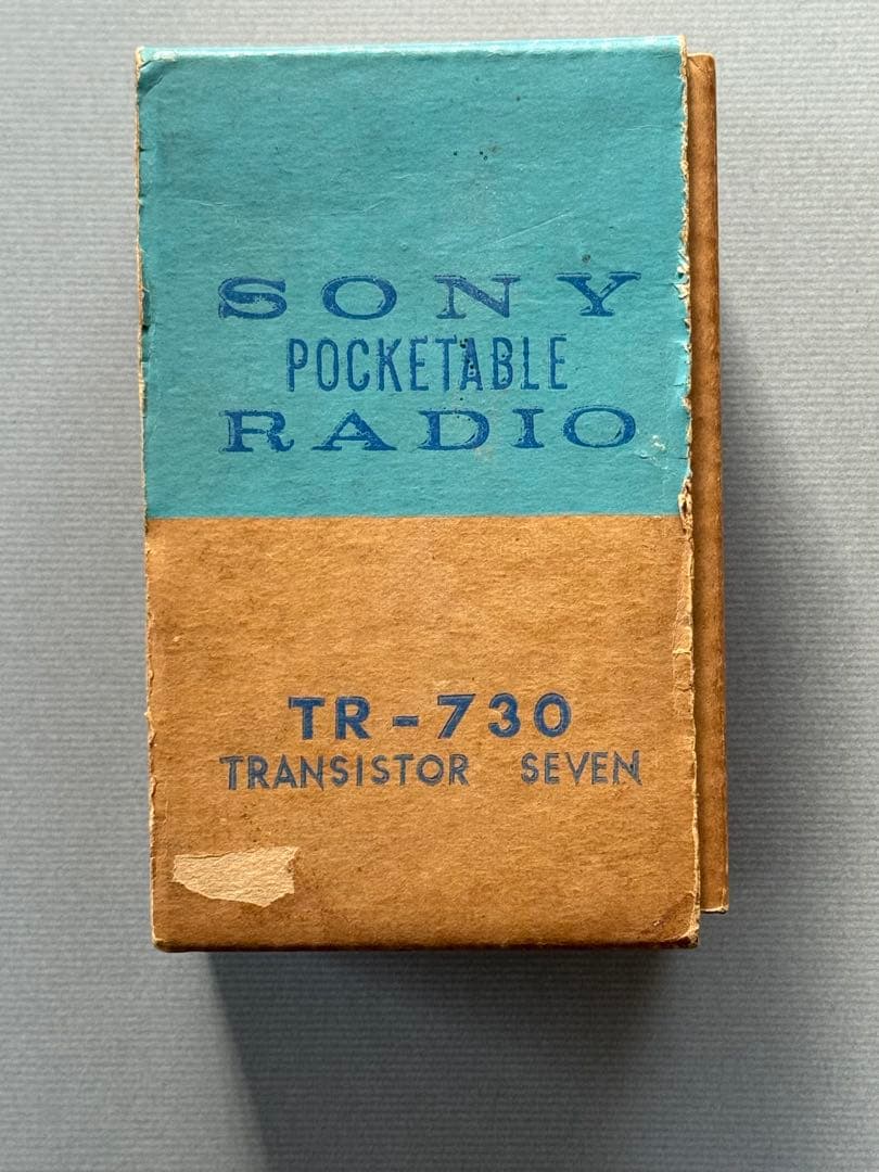 SONY TR-730 ポケットラジオ