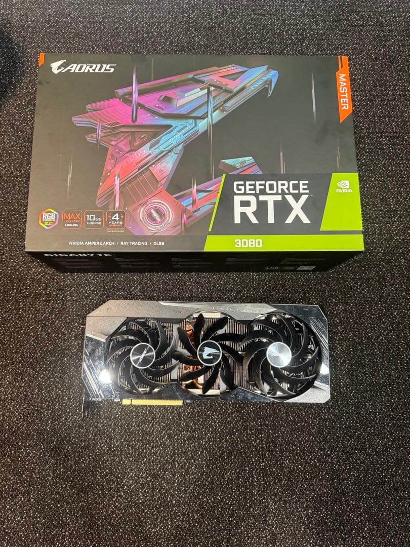 その他 AORUS GeForce RTX 3080 MASTER 10G