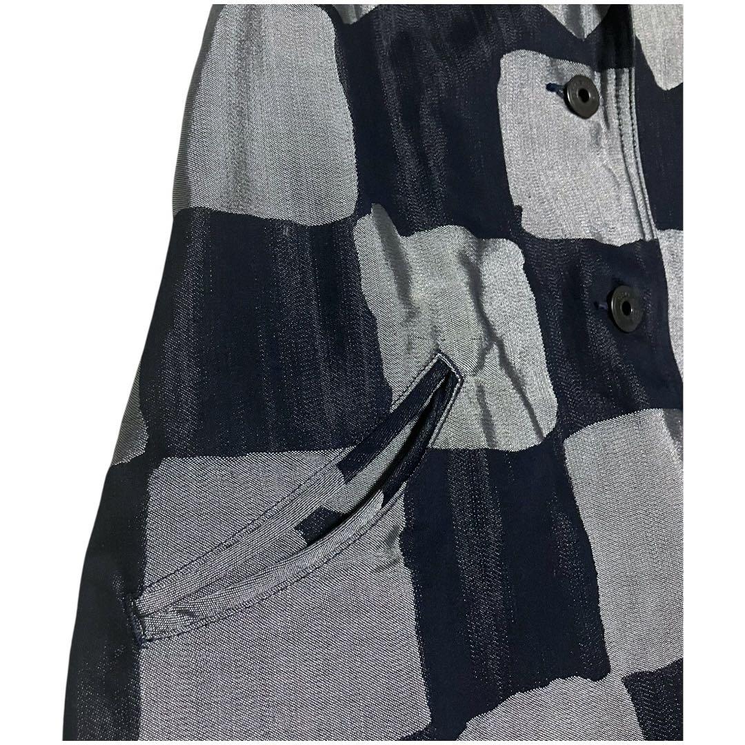 【美品✨希少】イッセイミヤケ　ロングジレ　ベスト　ノースリーブジャケット