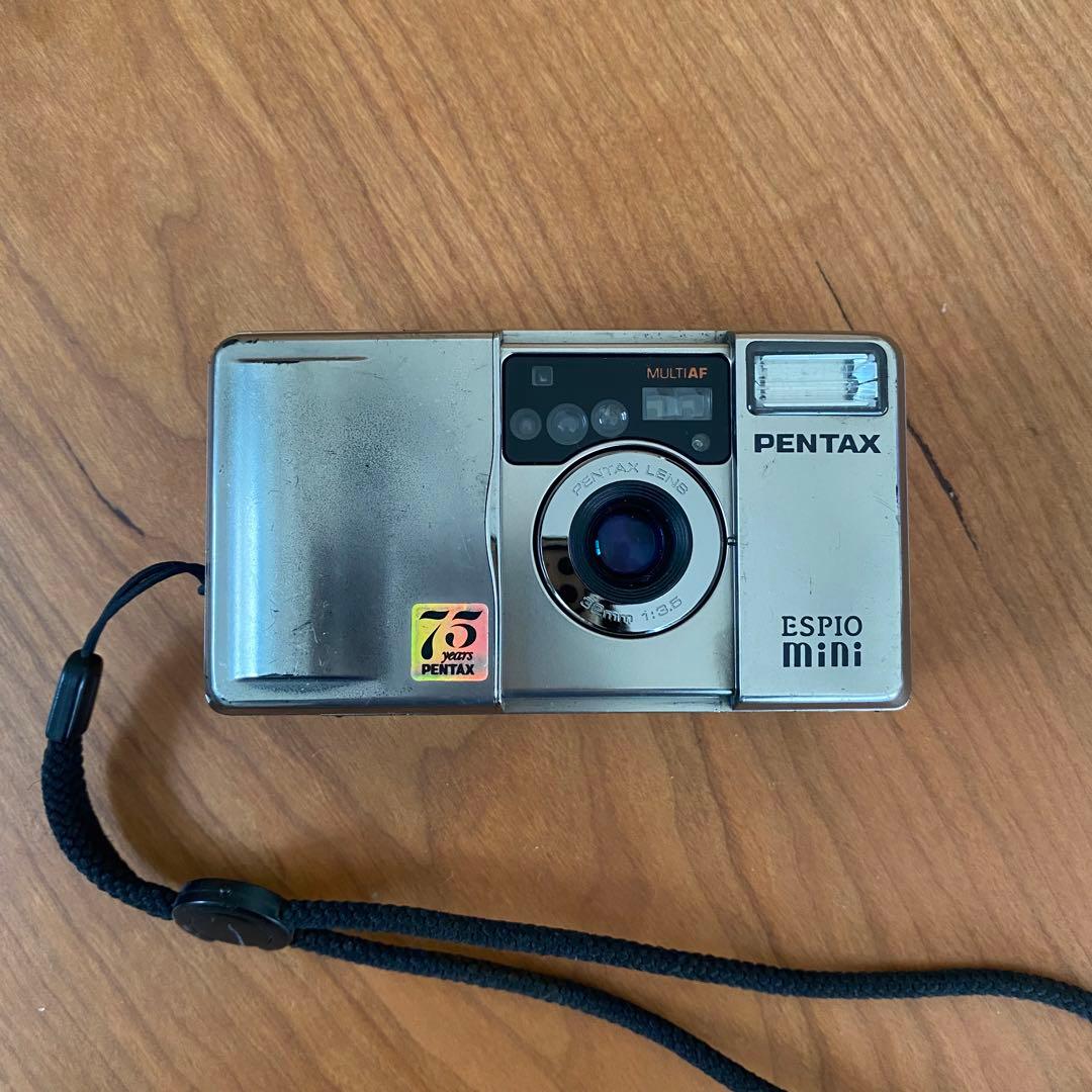 フィルムカメラ　pentax espio mini ジャンク品