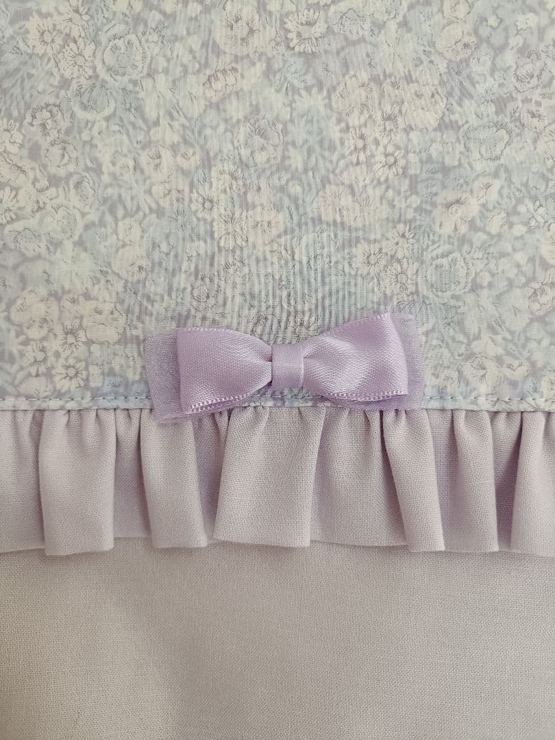 入園入学6点セット リバティチャイブ使用 フリル リボン ハンドメイド おまけ付