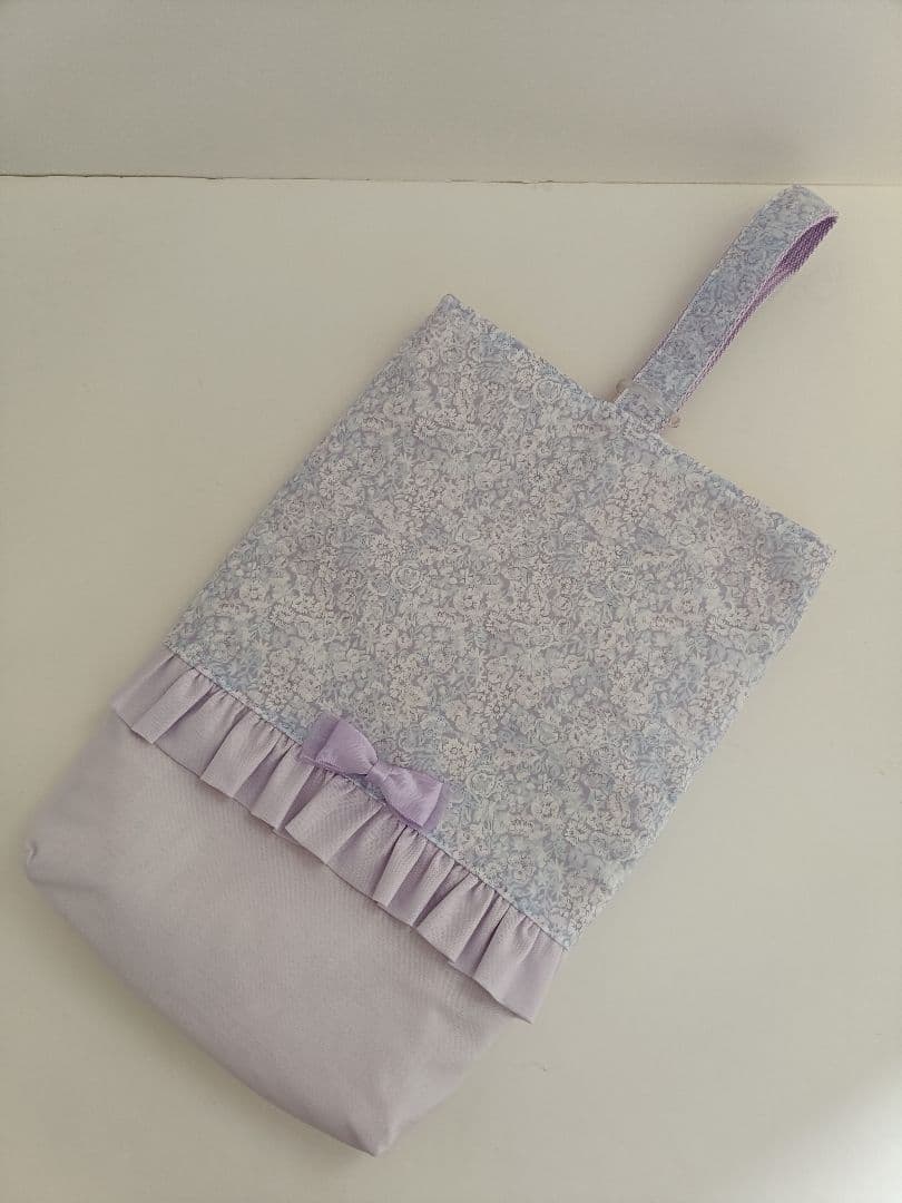 入園入学6点セット リバティチャイブ使用 フリル リボン ハンドメイド おまけ付