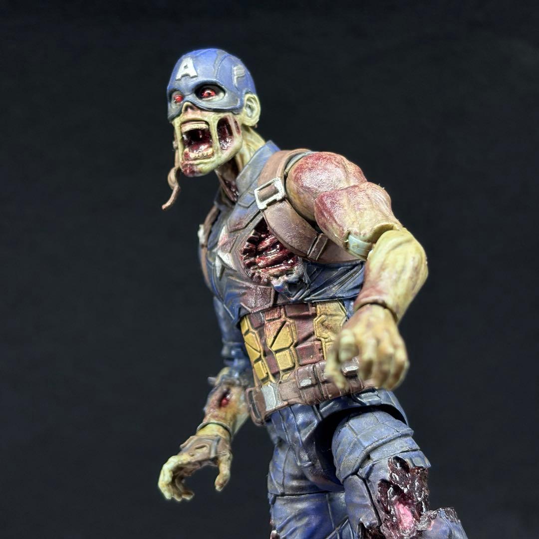 サ*認様 マーベルレジェンド　マーベルゾンビーズ　キャプテンアメリカ