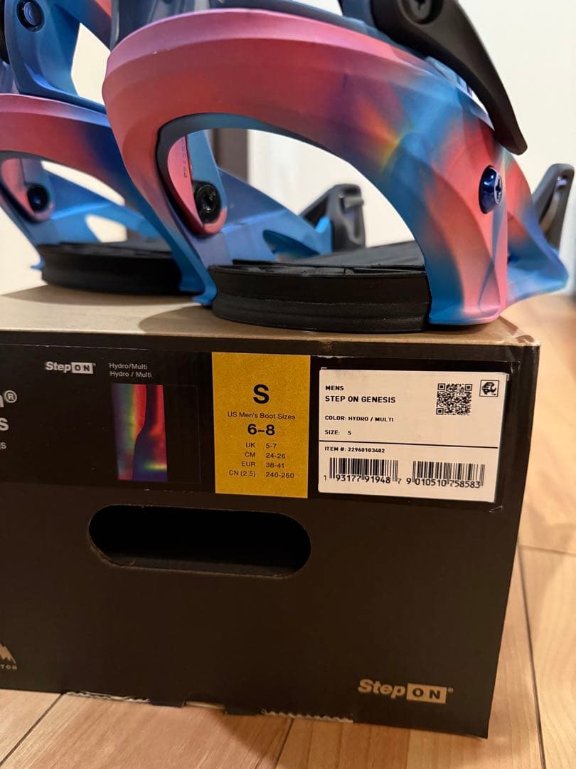 24-25Burton Step On ビンディング メンズ　ジェネシス