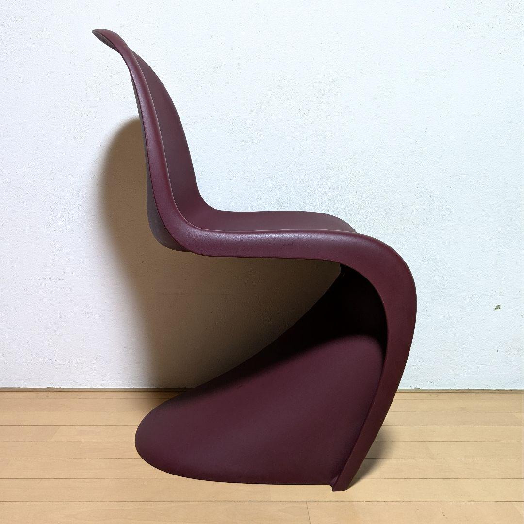 美品 Vitra パントンチェア ポリプロピレン ボルドー 1