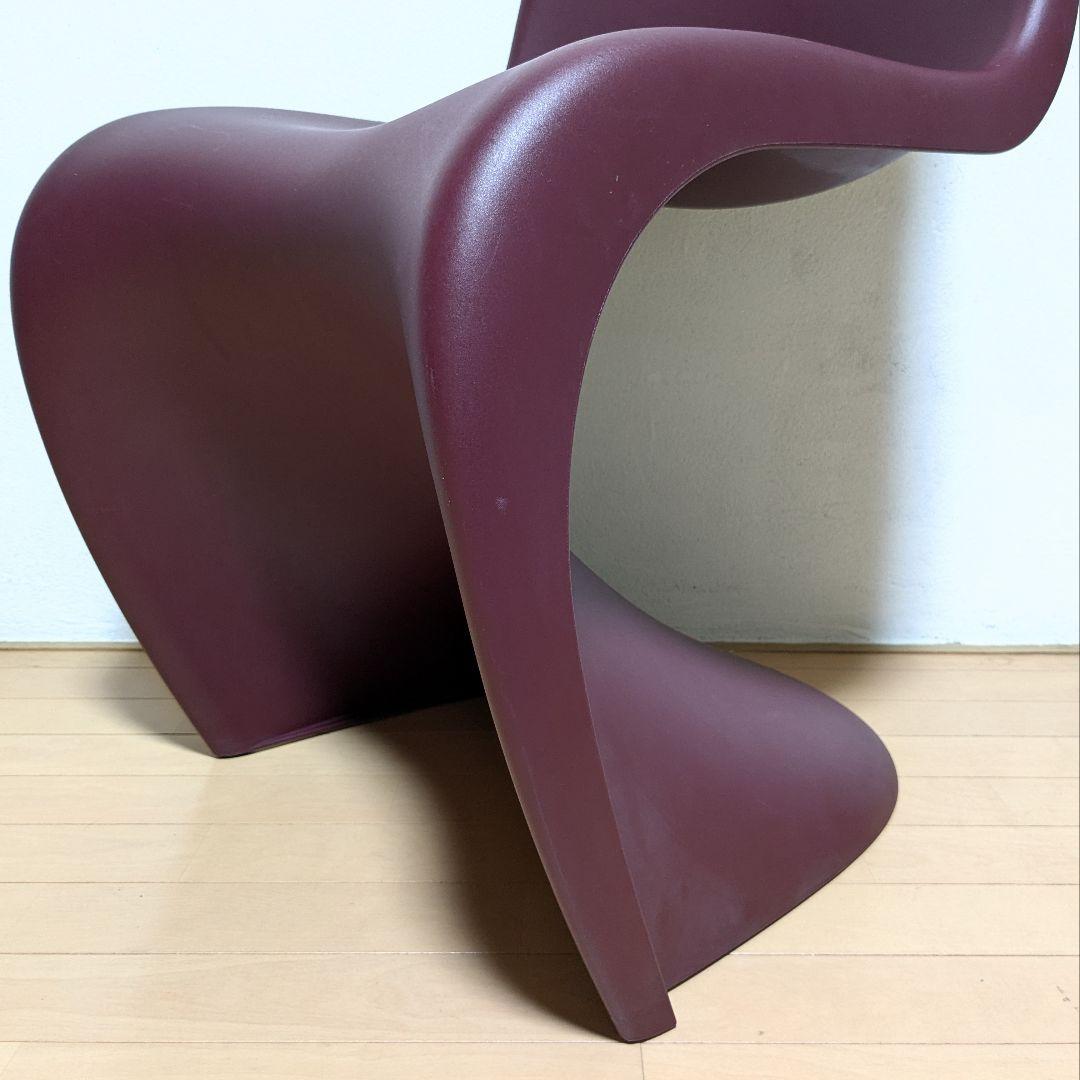 美品 Vitra パントンチェア ポリプロピレン ボルドー 1