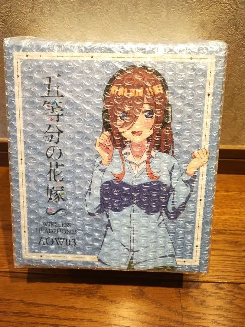 ワイヤレスヘッドホン ANIMA AOW03「五等分の花嫁∽」コラボ　三玖モデル