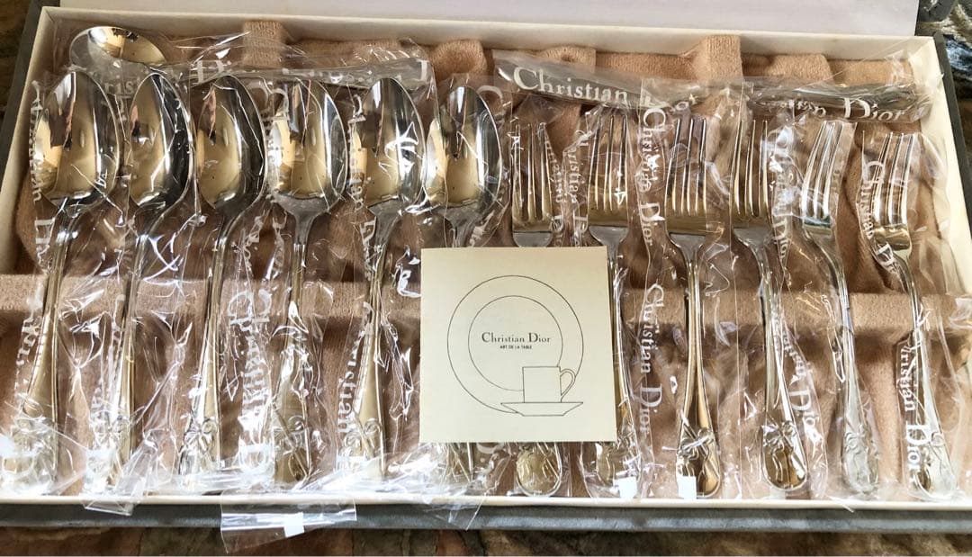 Christian Dior カトラリーセット　18-18