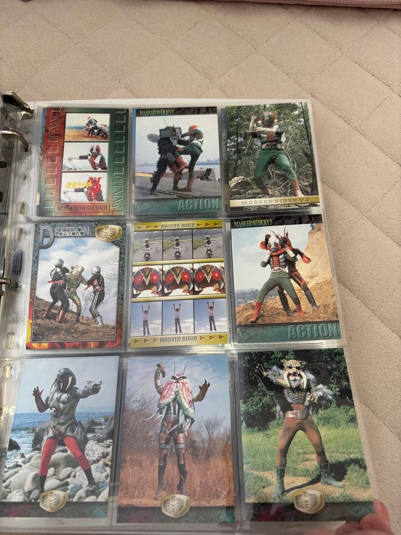 【トレカ】アマダ「仮面ライダー」特製バインダー+特製カード