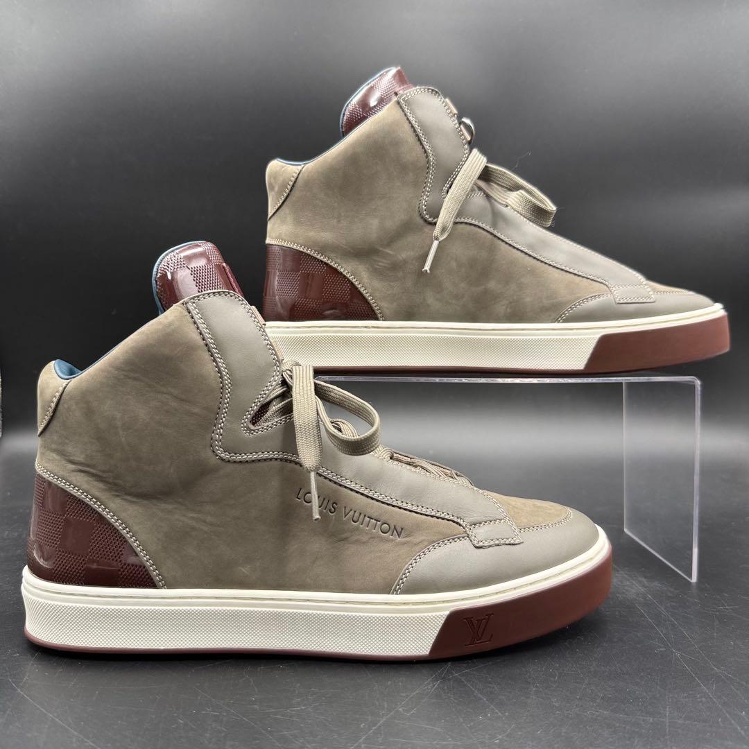 未使用✨ ルイヴィトン スピーカー ダミエ ハイカット メンズ 26cm相当