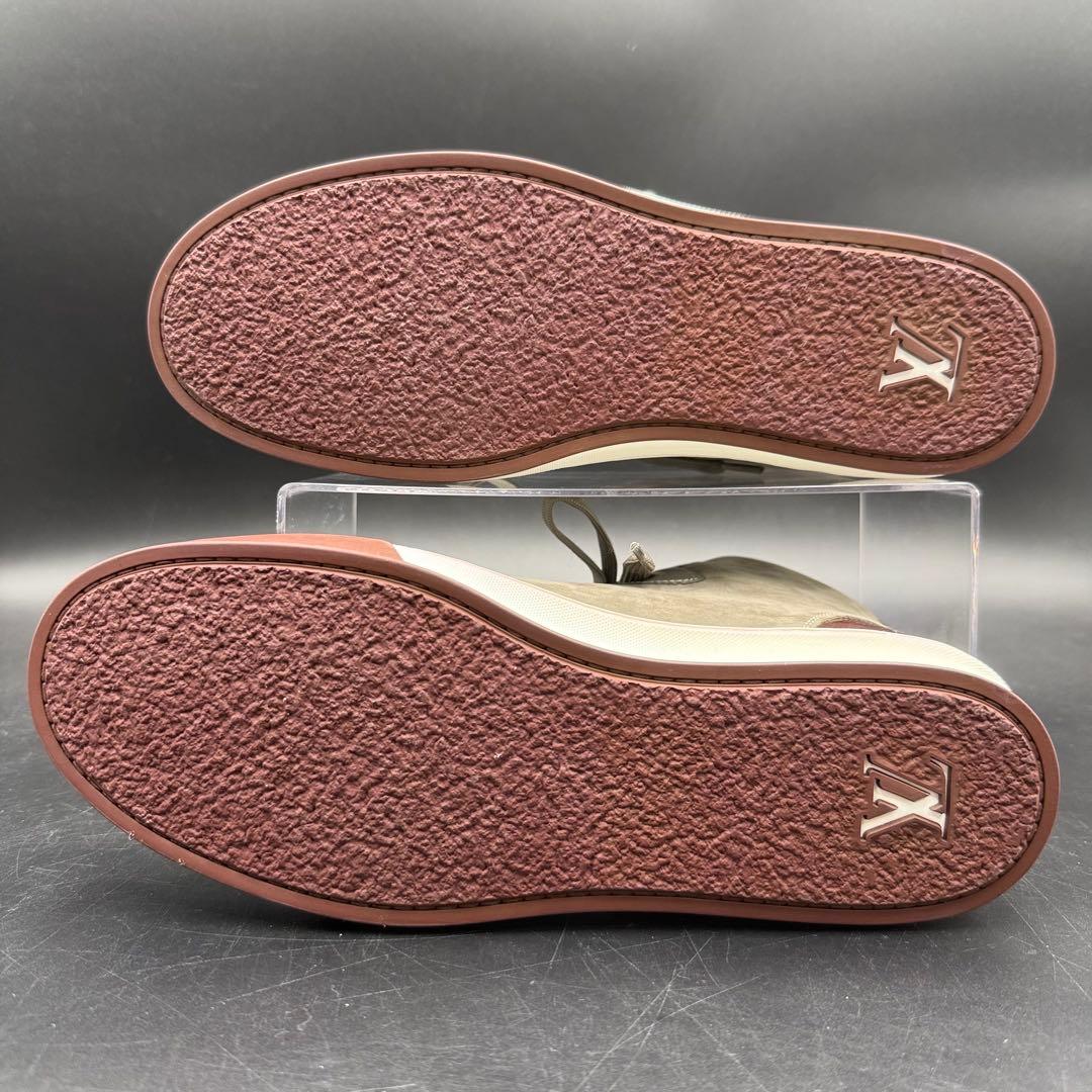 未使用✨ ルイヴィトン スピーカー ダミエ ハイカット メンズ 26cm相当