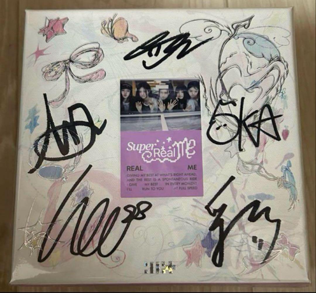 ILLIT SUPER REAL ME Mwave直筆サインCD 購入証明あり