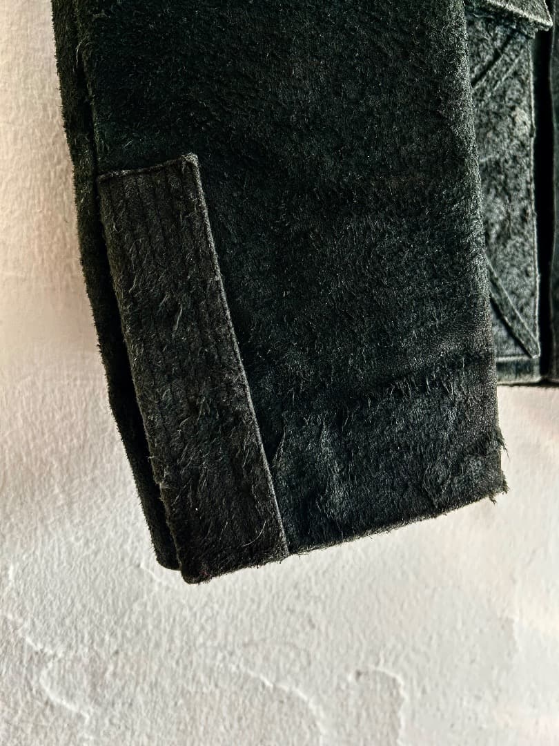 超希少！DIOR HOMME　03HH ラスター期　デストロイ・レザージャケット