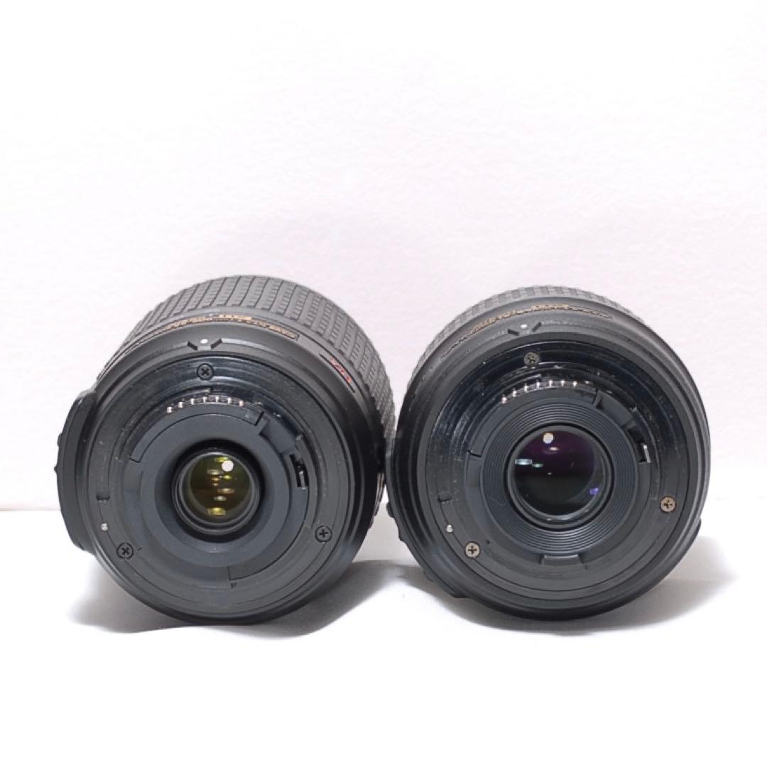 少シャッター数✨Nikon D60✨ ダブルレンズ✨スマホ転送✨スポーツ観戦に✨