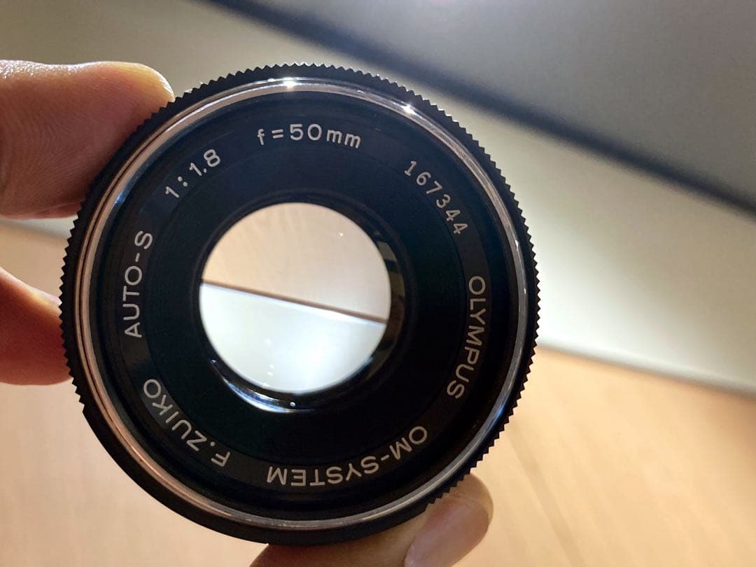 ★完動品＊美品＊初期保証★OM-1 &レンズf1.4★リザード・オリーブブラック