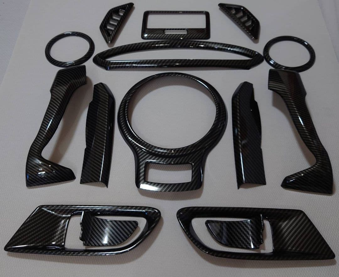 豪華セット トヨタ86 スバルBRZ zn6系カーボン調　室内パネルセット