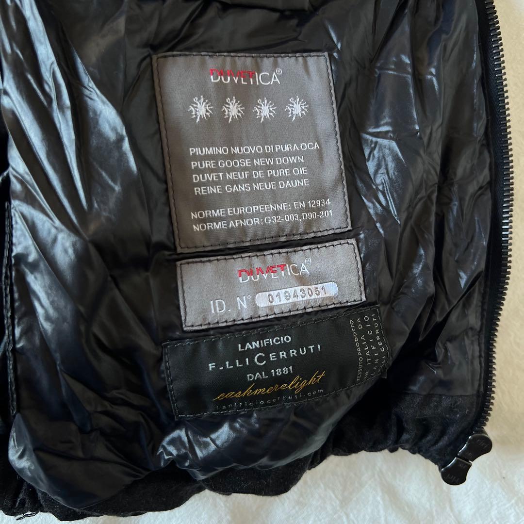 【高級】DUVETICA デュベティカ ダウンジャケット ダウンベスト ブラック