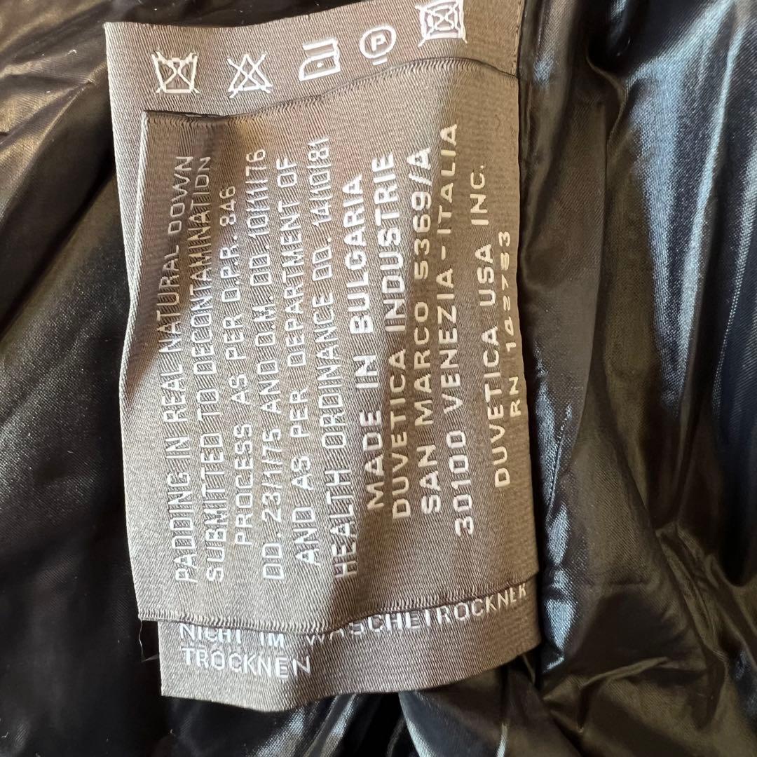 【高級】DUVETICA デュベティカ ダウンジャケット ダウンベスト ブラック