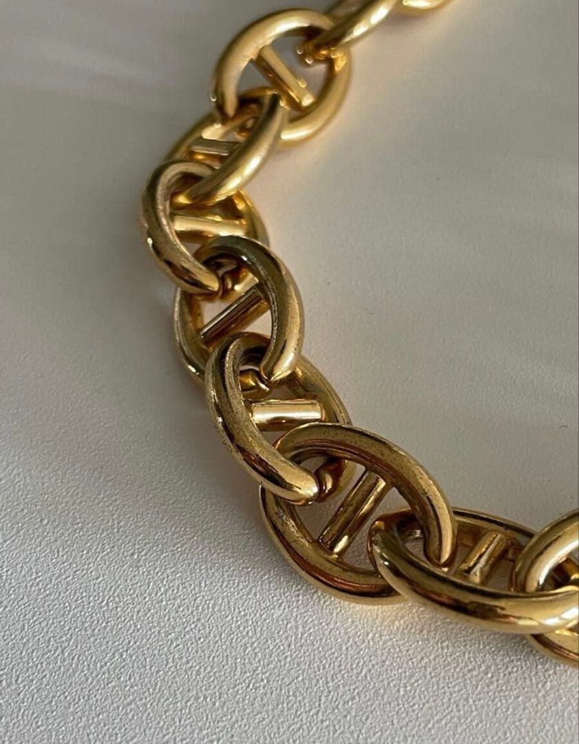 グッチ／トムフォード期☆シェーヌダンクル ☆ネックレス／ゴールド