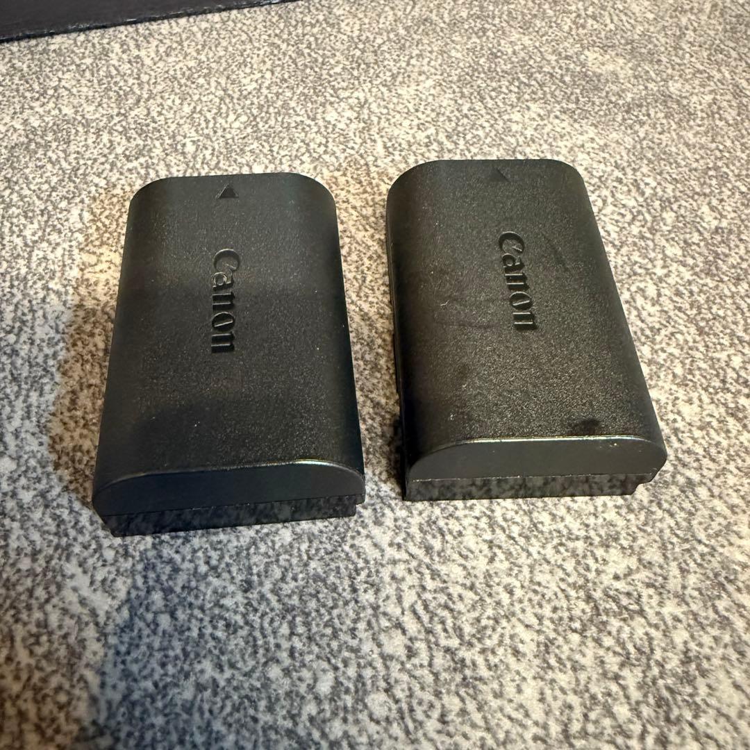 Canon EOS R デジタル一眼レフ 本体　バッテリー2個付き