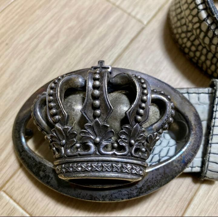 スペさん ジャスティンデイビス　クラウンバックル　クロコベルト