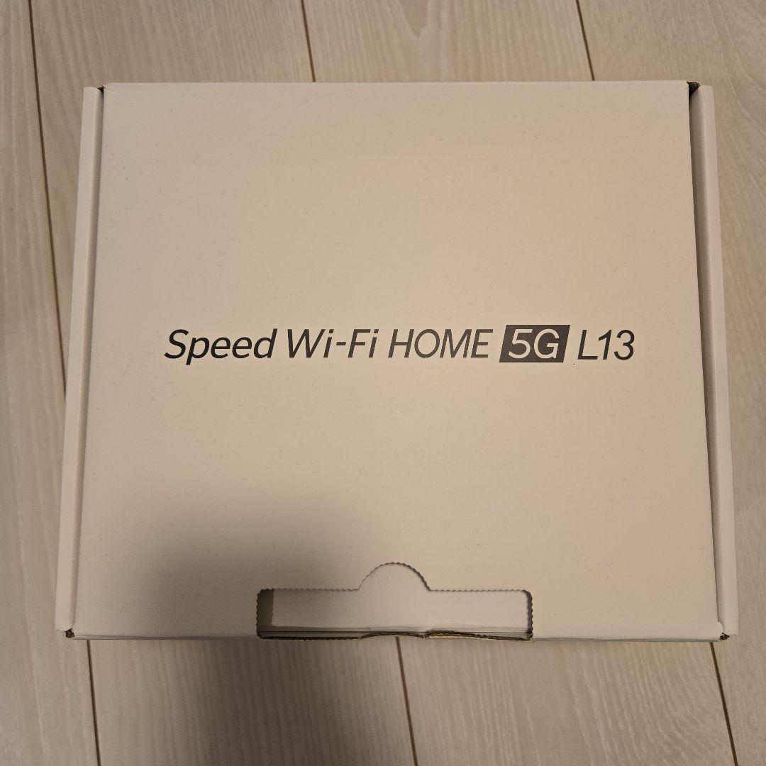 ルーター・ネットワーク機器 Speed Wi-fi  5G L13