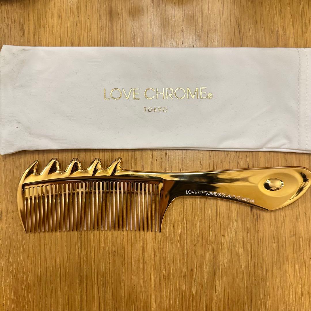 【新品未使用】LOVE CHROME K24GPスカルプカッサ ゴールド