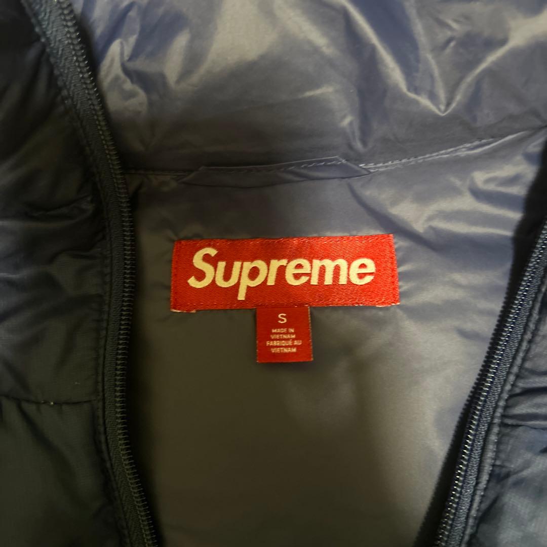ジャケット・アウター Supreme micro down navy