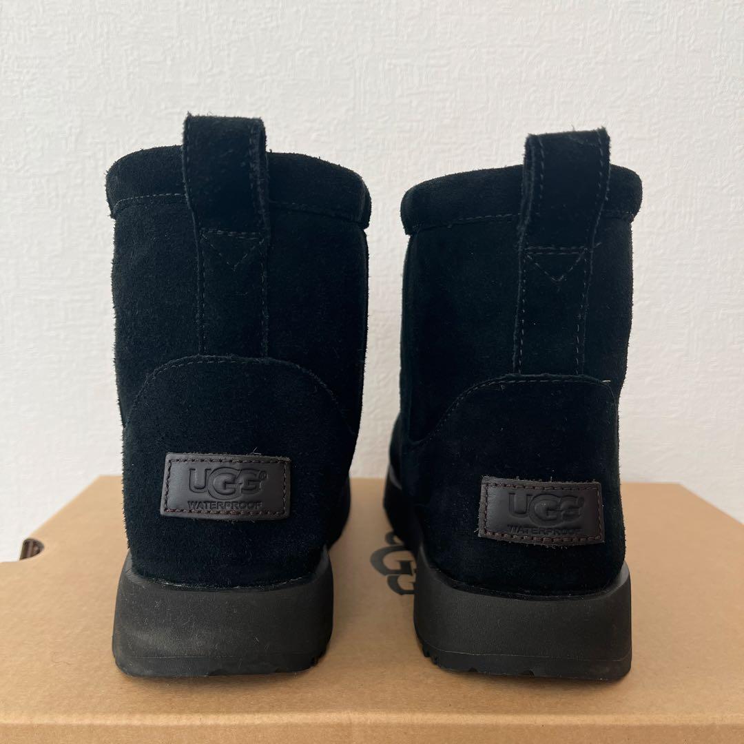UGG アグ クラシック ミニ ウォータープルーフ 24cm ブーツ ブラック