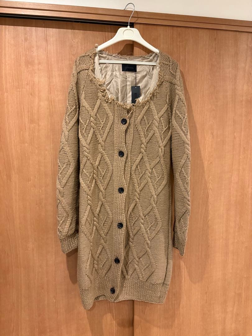 トップス KEISUKEYOSHIDA Neck Broken Cardigan
