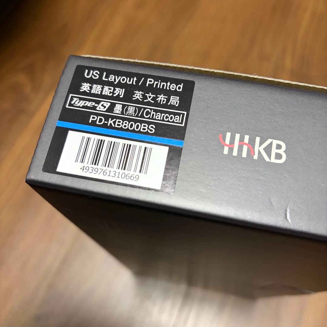 【25年購入】HHKB Professional HYBRID US配列　墨