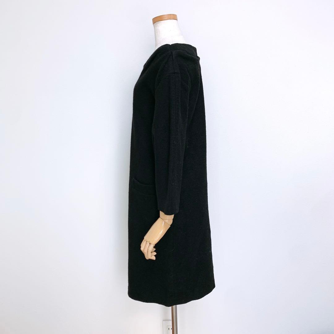 【美品✨】定価50,000円❤️アドーア✨サイズ38✨ウールワンピース✨黒