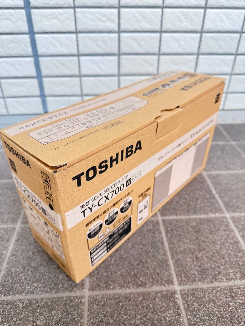 東芝 SD/USB/CD ラジオ TY-CX700