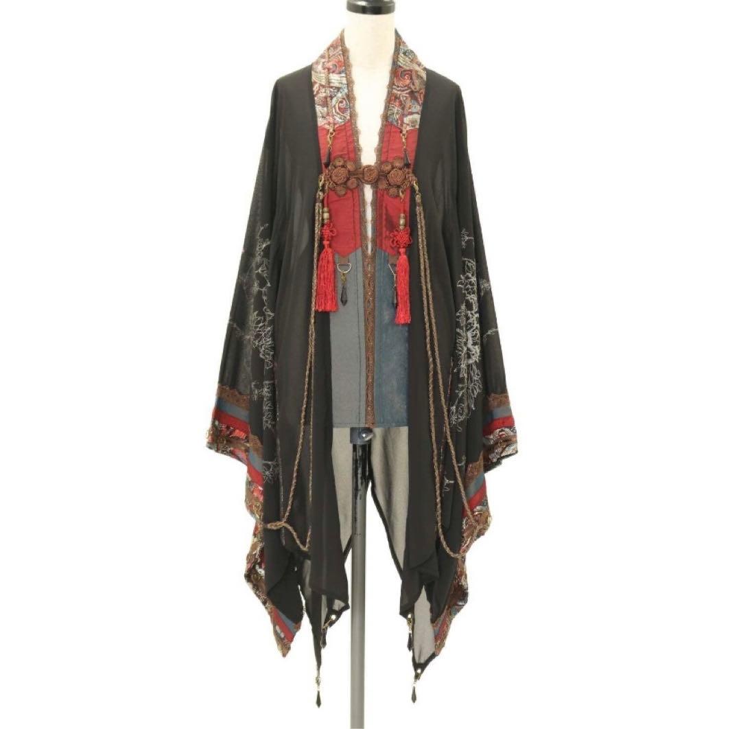 ozzoneste オッズオネスト　玲瓏羽衣羽織　着物袖羽織　デゾロ　チャイナ