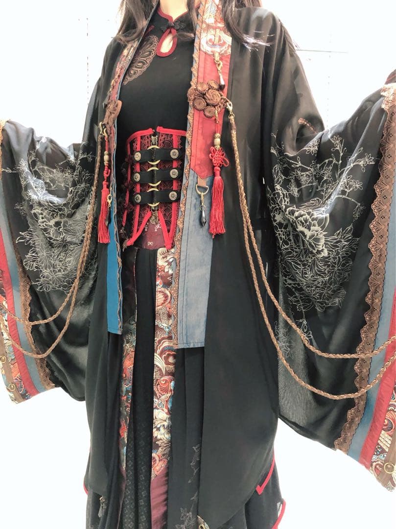 ozzoneste オッズオネスト　玲瓏羽衣羽織　着物袖羽織　デゾロ　チャイナ