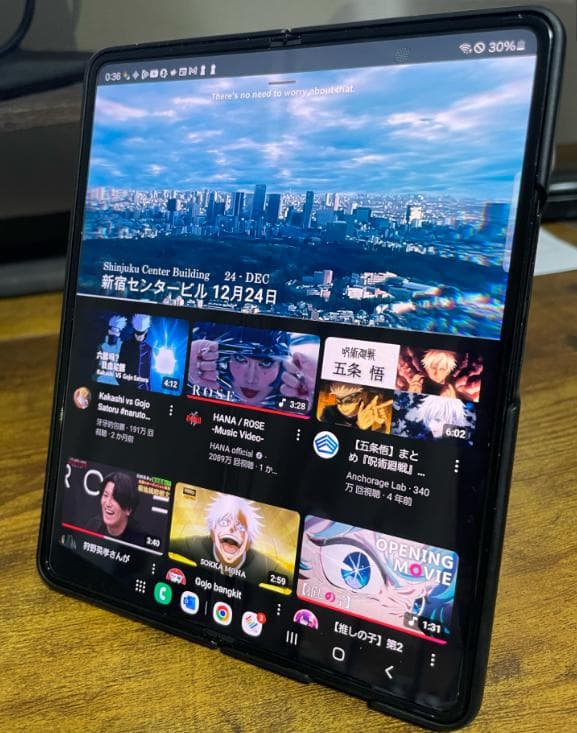 ✨【超美品・Galaxy Z Fold3｜観音開きスマホ】✨