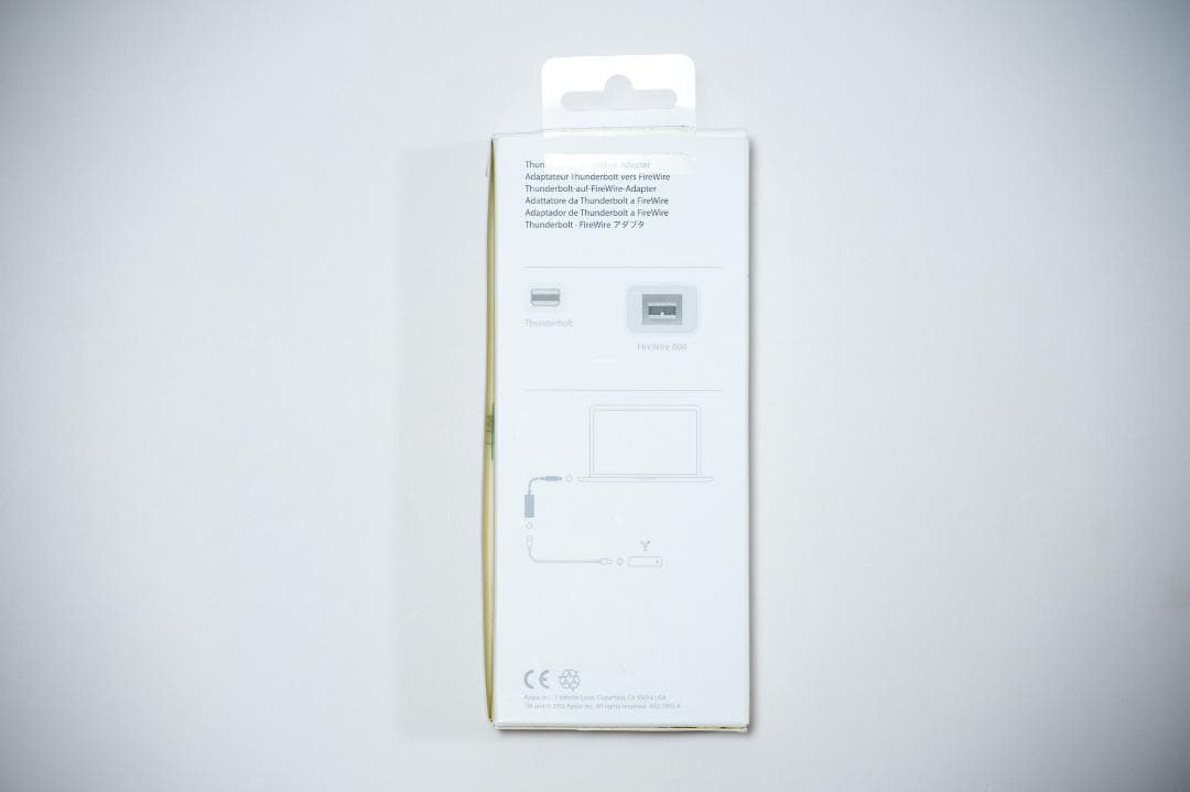 Apple純正 Thunderbolt to FireWire Adapter