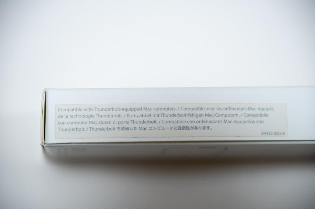Apple純正 Thunderbolt to FireWire Adapter